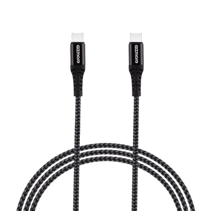 GIZMORE WCC101 Type-C to Type-C Ultra-Fast Charging Cable – 1.2 Meter, 480Mbps Data Transfer, Tangle-Free Braided Wire, 30000+ Bend Lifespan, Metal Connector, Laptop Charging Support, Stable Charging, Universal Compatibility GIZMORE WCC101 Type-C to Type GIZMORE WCC101 Type-C to Type-C Ultra-Fast Charging Cable – 1.2 Meter, 480Mbps Data Transfer, Tangle-Free Braided Wire, 30000+ Bend Lifespan, Metal Connector, Laptop Charging Support, Stable Charging, Universal Compatibility GIZMORE WCC101 Type-C to Type