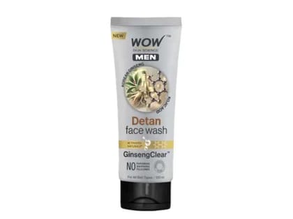 WOW Skin Science Korean Ginseng + Kojic Acid DTan Face Wash