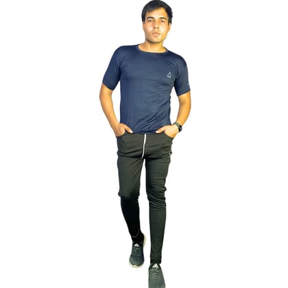 Wruxing Solid Men Track Suit