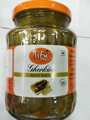Tify Gherkir Zesty slice 