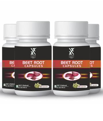 xovak pharmtech Organic Beet Root Capsule 200 gm Pack Of 4