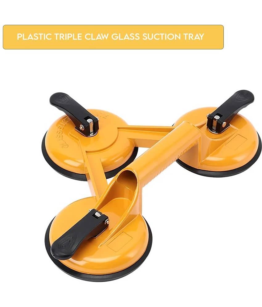 LXMI Triple Head Professional glass suction cup Handle Material ABS Diameter 120 1 Hand Tool