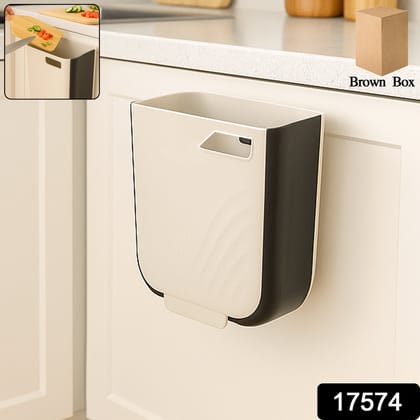 Portable Collapsible Hanging Trash Can for Kitchen & Car