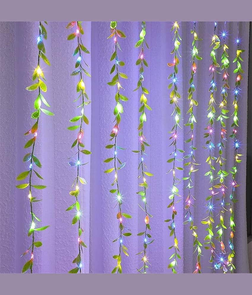 SPARKWORLD Multicolor 3M Curtain String Light ( Pack of 1 )
