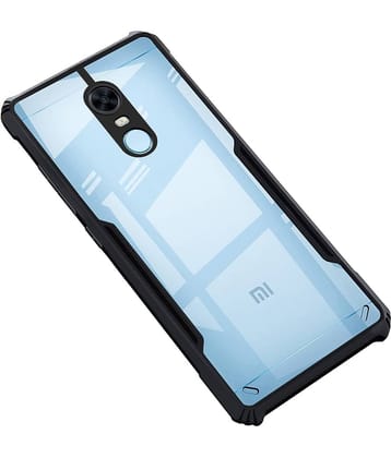 VAKIBO Plain Cases Compatible For Rubber Mi Redmi Note 5 ( Pack of 1 )