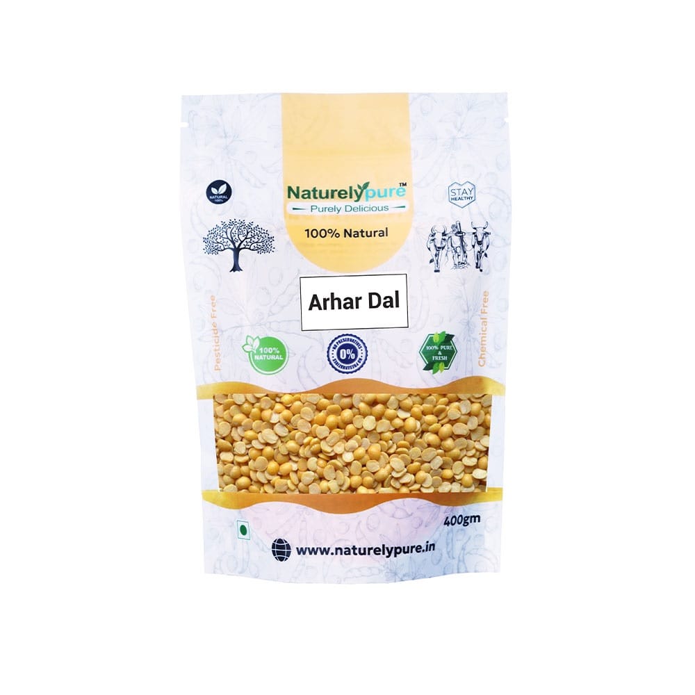 NATURELYPURE ARHAR DAL 400 GM