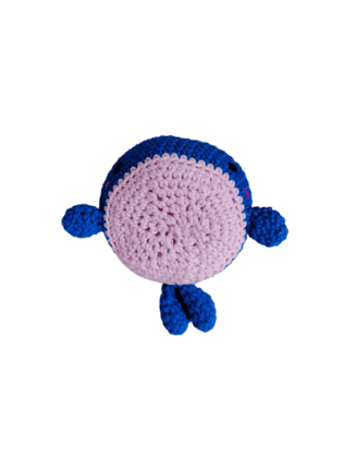 Baby Whale Crochet Stuffed Toy