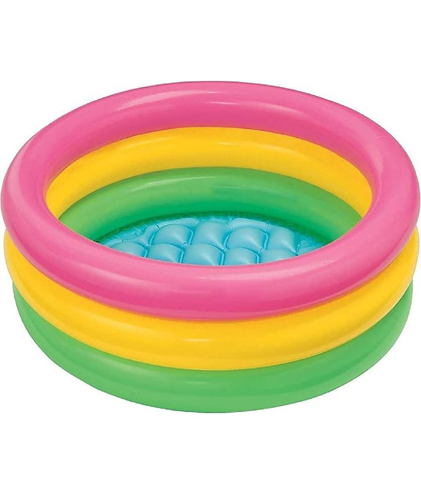 Intex Inflatable Baby Pool, Multi Color (2-feet)