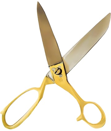 Scissors for Sewing-Tailoring 10 inches - Gold Sharp Cloth Cutting Scissor