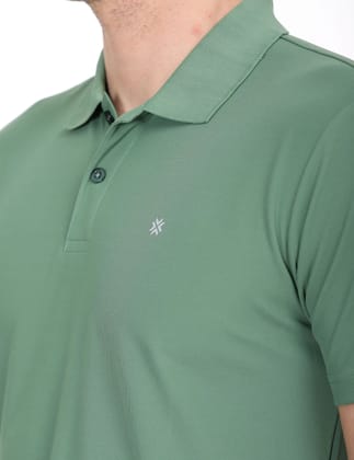 Zest Green Colour T-Shirt for Men - 53001-M