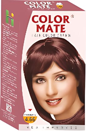 COLOR MATE HAIR COLOR CREAM 30ML-MAHOGANY