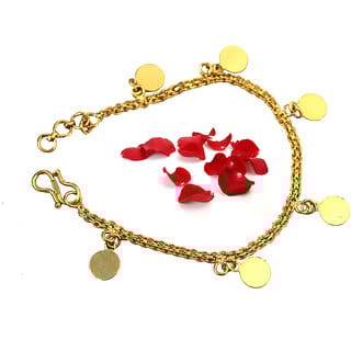 S L GOLD 1 Gram Micro Plated Bracelet D10