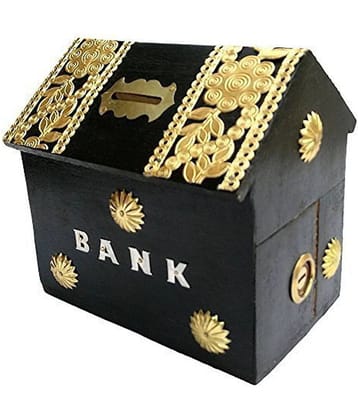 SWH Wood Piggy Bank - Pack of 1