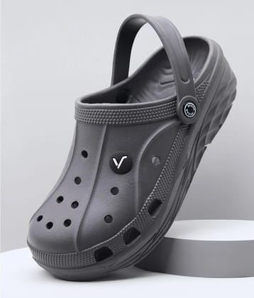 Svaar - Grey Melange Mens Clogs - None