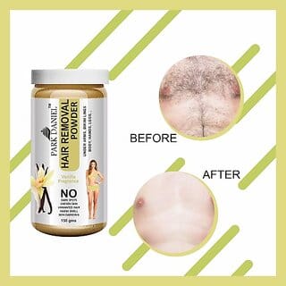 PARK DANIEL Premium Vanilla Fragrance Hair Removal Powder- For Easy Hair Removal Of Underarms, Hand, Legs & Bikini Line(Three in one Use)(150gm) Wax (150 g)