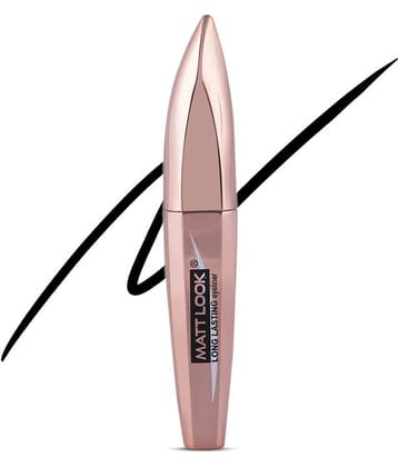 Mattlook Long Lasting & Waterproof Eyeliner, Black (8ml)