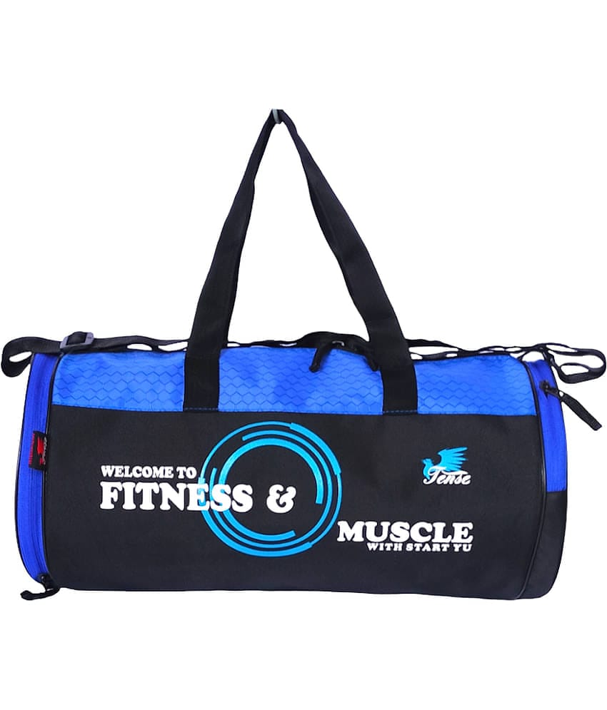 Tense Polyester BLUE 25 Ltrs Gym Bag