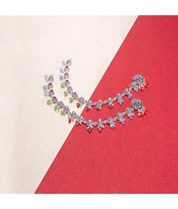 AKLINA Multicolor Anklets ( Pack of 1 )