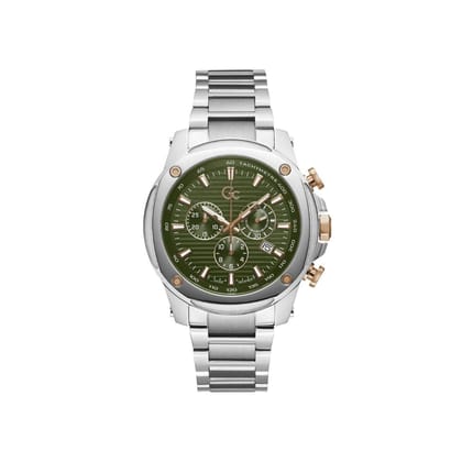 GC Men Green Dial 45 mm Analog Watch- Z13003G9MF-Green