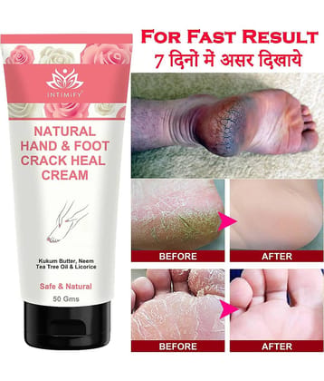 Intimify Cracked Skin Repair Feet Cream, Foot Cream, Cracked Heel Repair, Foot Cream 50 gms