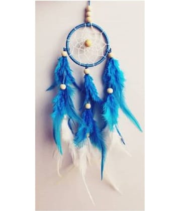new lucky Dream Catcher In Car Decor Blue