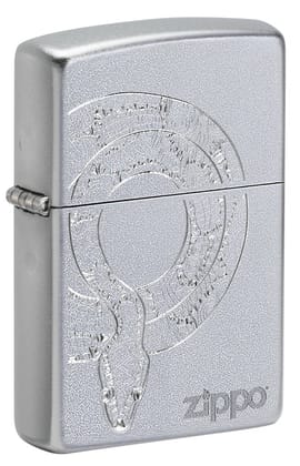 Zippo Snake Design Windproof Pocket Lighter