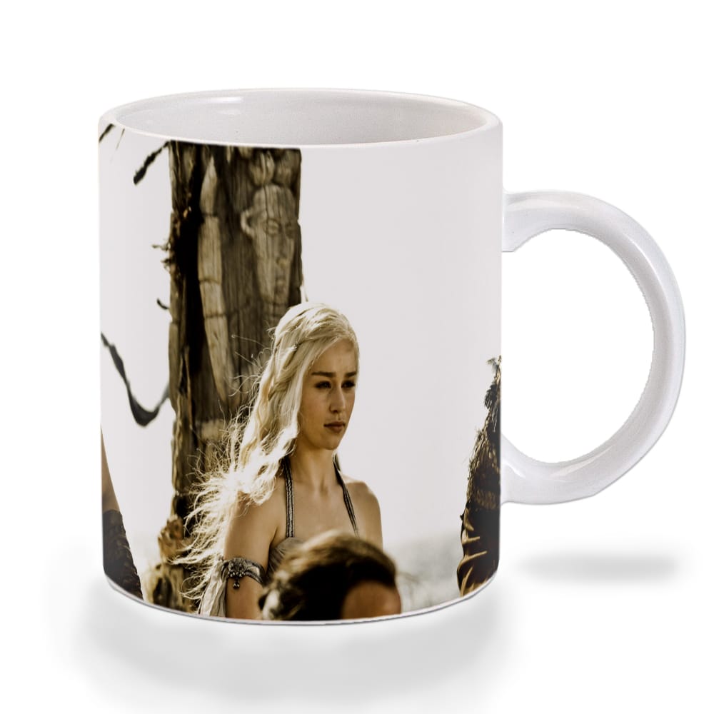 Multicolor Game Of Thrones Khal And Khaleesi Wedding Ceramic Mug