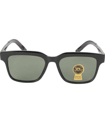 Funk Black Square Sunglasses ( Pack of 1 )