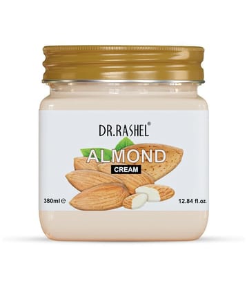 DR.RASHEL Almond Face & Body Cream for Moisturization (380 ml) | Pack of 1