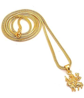Jewarhaat - Golden Pendant ( Pack of 1 )