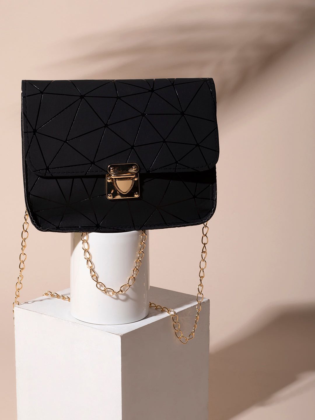 Midnight Marvel Black Cross Body Bag-Sling Bag
