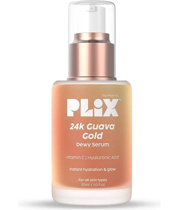 The Plant Fix Plix 24k Guava Gold Lightweight Serum With Vitamin C & Hyaluronic Acid(30 ml)