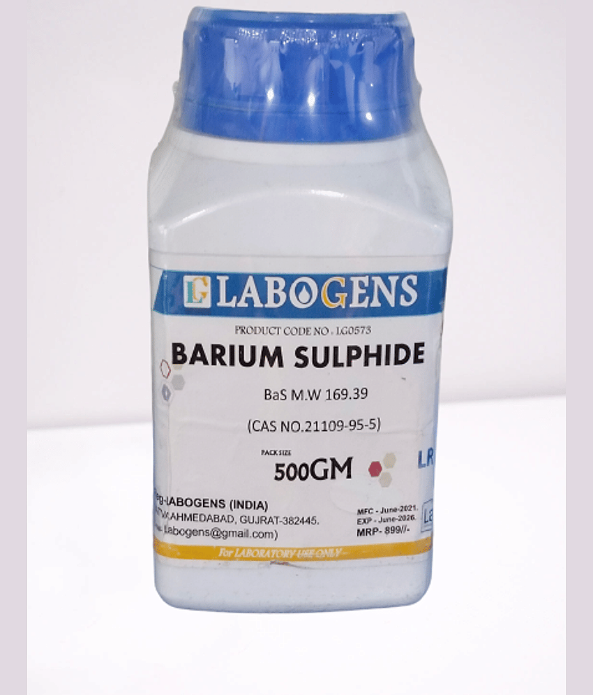 BARIUM SULPHIDE 500GM