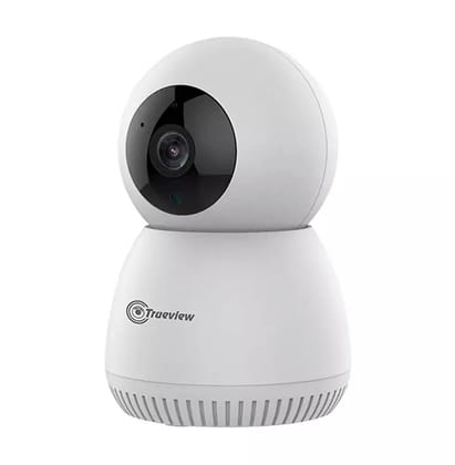 Trueview 1080p Full HD Wi-Fi Pan and Tilt Smart CCTV Camera with Storage on Cloud or SD Card Up To 256 GB