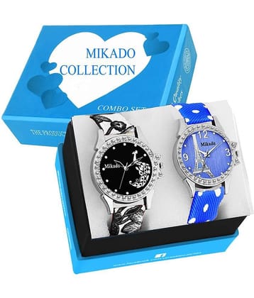 Mikado - Multicolor Leather Analog Womens Watch