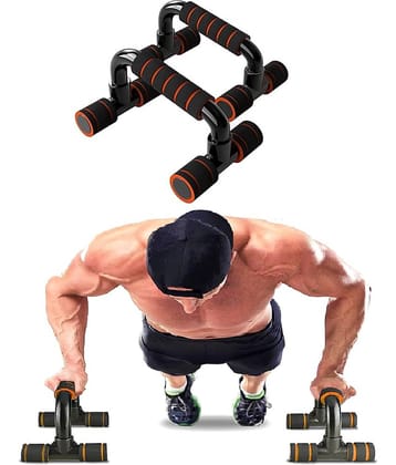 HORSE FIT Push Up Bar Pushup Home Gym Equipment for Men & Women for Training, Exercise Push up Stand Gym Accessories for Men & Women in Home Use for Chest, Pushup Anti-Slip Push Ups Stand (Multicolor)