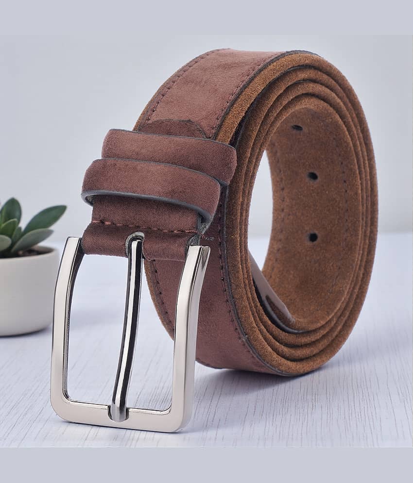 Kastner - Brown PU Men's Braided Belt ( Pack of 1 )