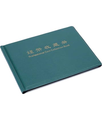 240 Pockets Coin Holder Collection Coin Storage Album Book for Collectors, Money Penny Pocket