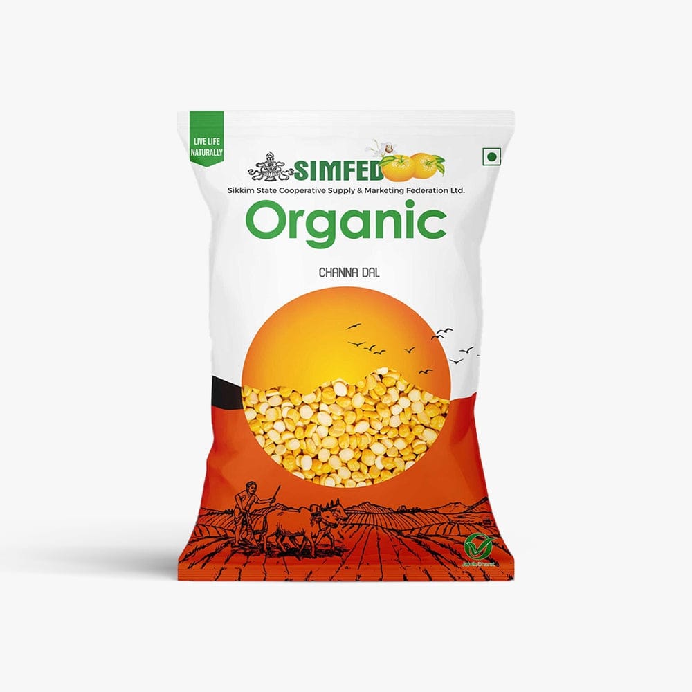 SIMFED Organic Chana Dal 1Kg