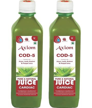 Axiom COD 5 1000ml (Pack Of 2)|100% Natural WHO-GLP,GMP,ISO Certified Product