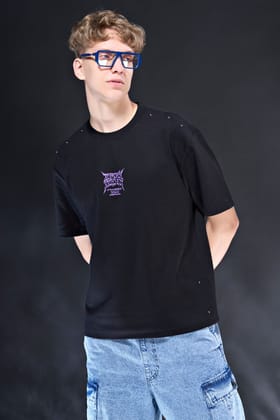 Black Elvis Oversized-L