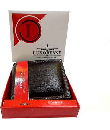 LUXOBENSE Brown PU Men's Regular Wallet ( Pack of 1 )