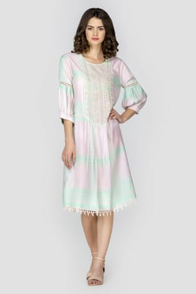 BAGAN-PLAID - EMBROIDERY-XS