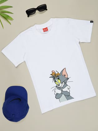 Tom Head T-shirts for Boys & Girls-4-5Y / White