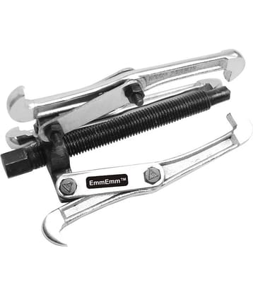EmmEmm Bearing Puller /Gear Puller 3 Legs - 8 Inches Drop Forged Chrome Plated