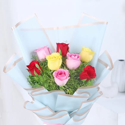Royal Rose Trio Serenity For Valentine's Day Gift