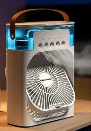 Portable Mini Air Cooler with Humidifier and Adjustable Fan Speed (mini AC)