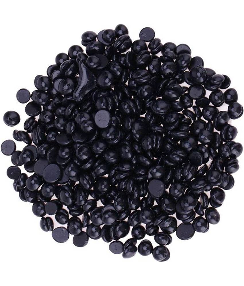 ELEGANCIO Depilatory Hard Wax Beans Black Hot Wax 100 gm