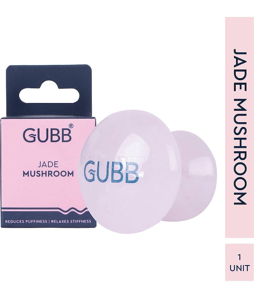 Gubb Jade Mushroom Massager for Anti Aging, Depuffing & Relaxation