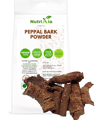 Nutrixia Food \nPeepal Bark Powder churna Pipal KI Chal Powder 50 gm